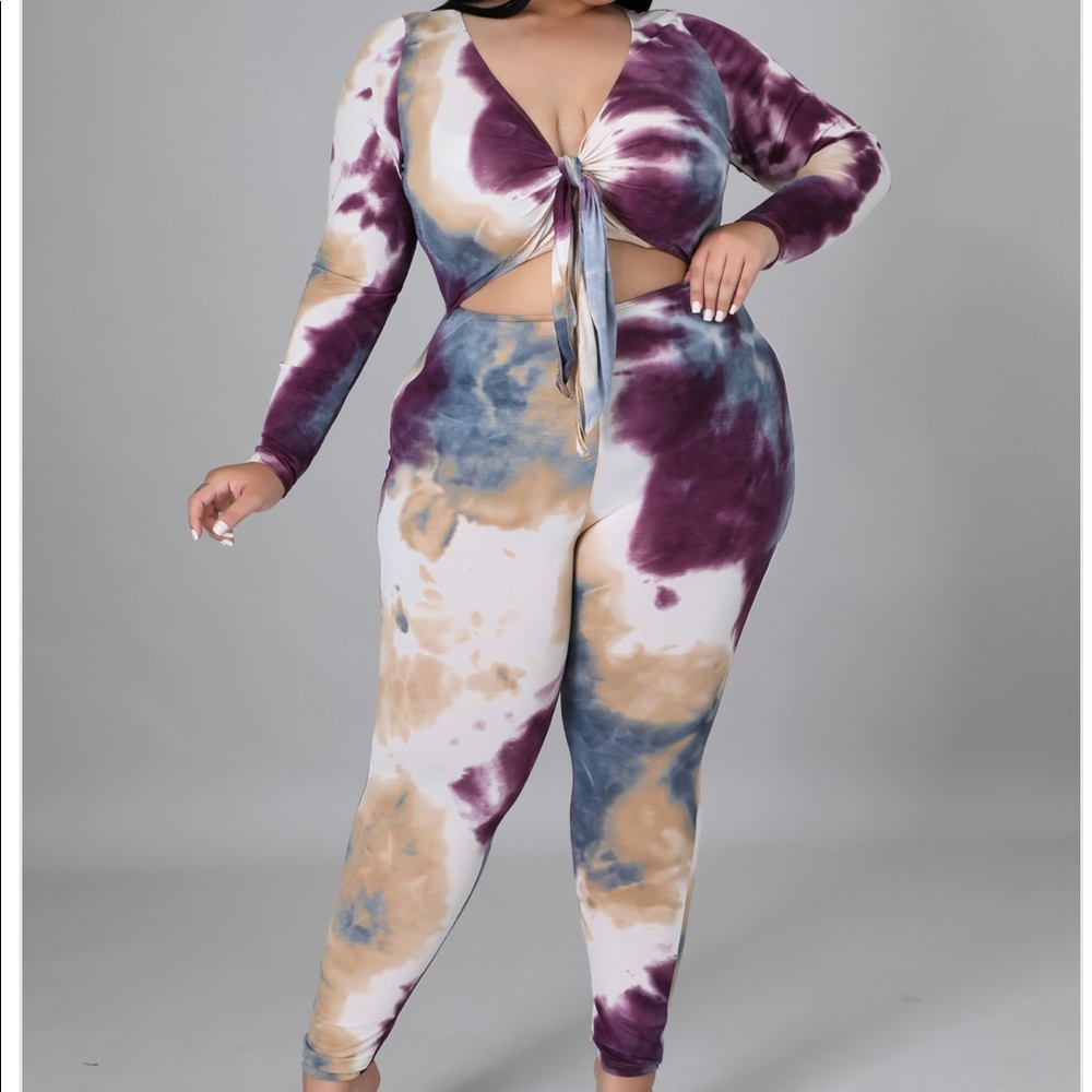 Multi colored jumpsuit